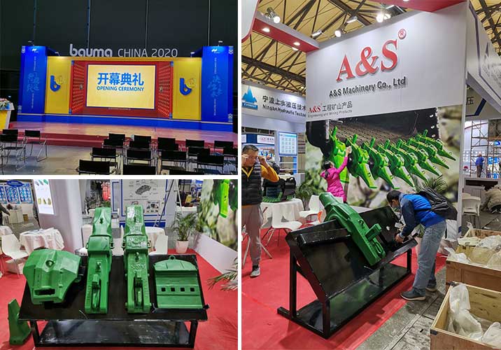 Bauma CHINA 2020,A&S Bucket Teeth Co., Ltd