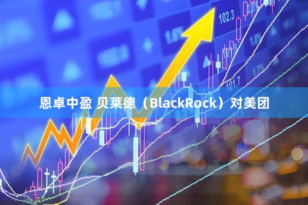 恩卓中盈 贝莱德（BlackRock）对美团
