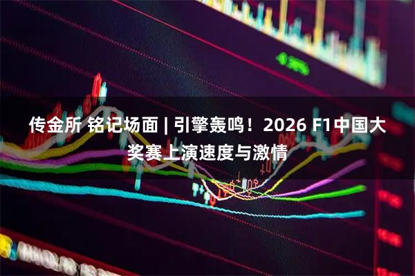 传金所 铭记场面 | 引擎轰鸣！2026 F1中国大奖赛上演速度与激情